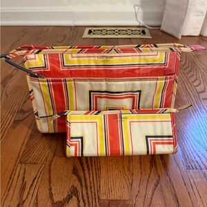 Kate Spade Colorful Stripe Bag Set